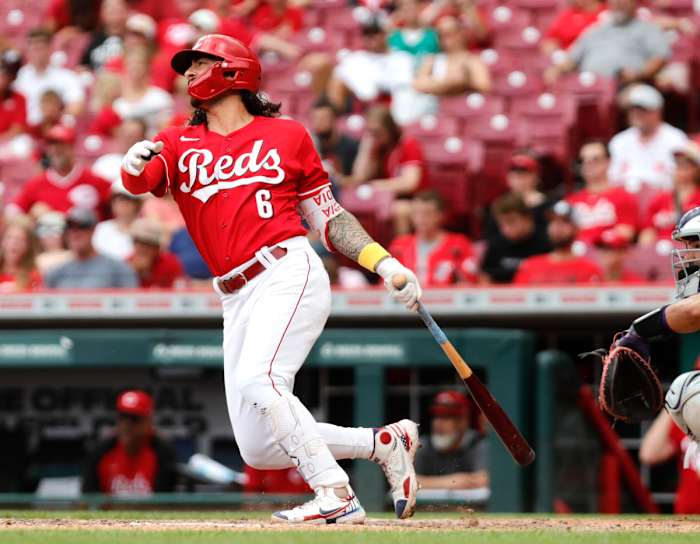 Cincinnati Reds second baseman Jonathan India. 